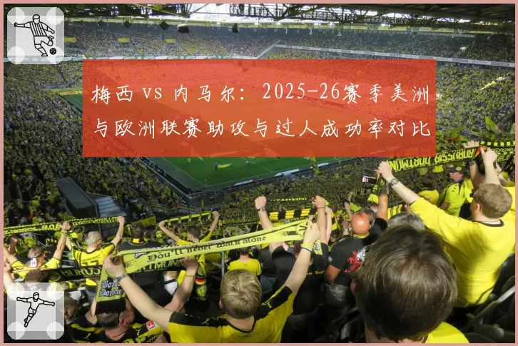 梅西 vs 内马尔：2025-26赛季美洲与欧洲联赛助攻与过人成功率对比